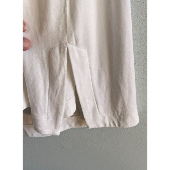 J. Jill Womens White Wearever Long Layering Tank Sz Small Soft Stretch Tunic - Picture 12 of 13